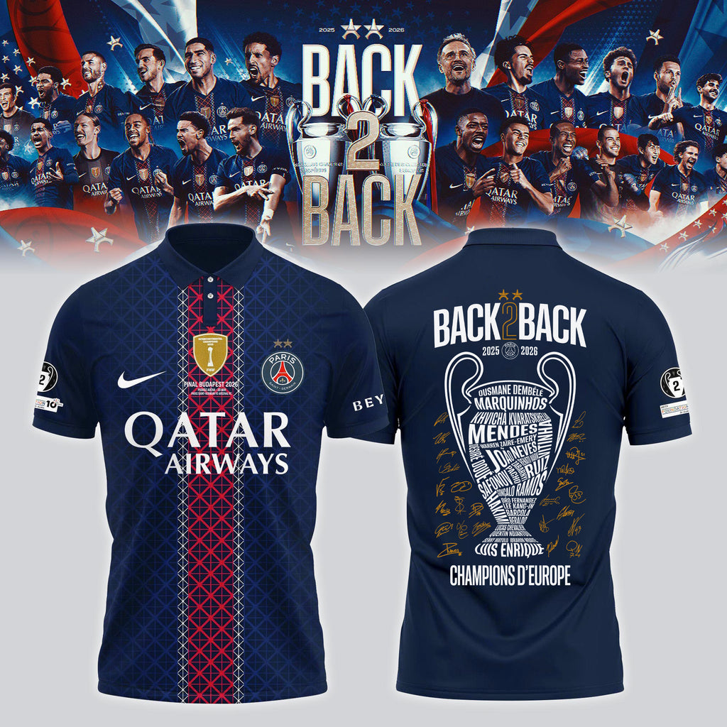 _ PSG 2026 Champions League Winners Special Edition Polo