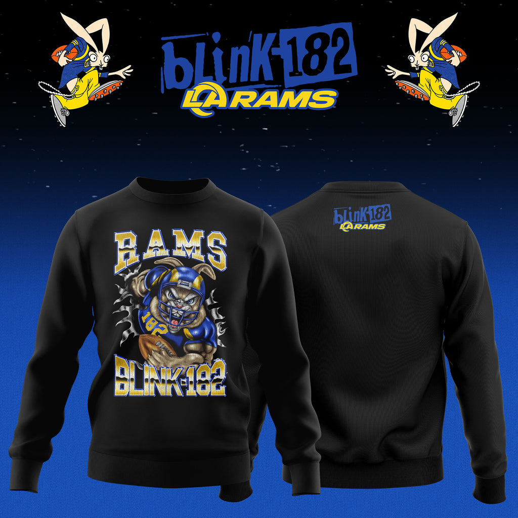 _ .Los Angeles Rams x blink-182 Limited Edition Sweatshirt