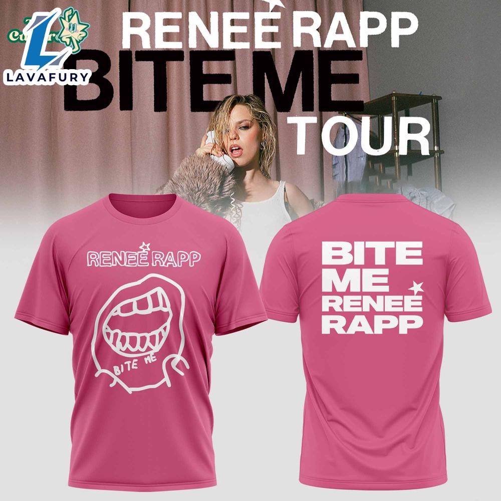 Reneé Rapp 2026 Tour Merchandise Tshirt For Man And