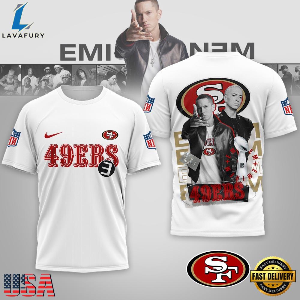 San Francisco 49ers NFL x Eminem 2026 World Tour T-Shirt