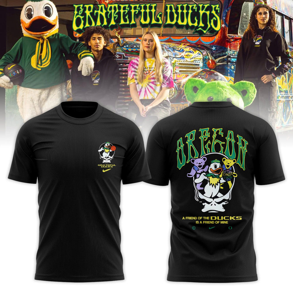 _ ..Oregon Ducks x Grateful Dead 2026 Limited Editions T-shirt