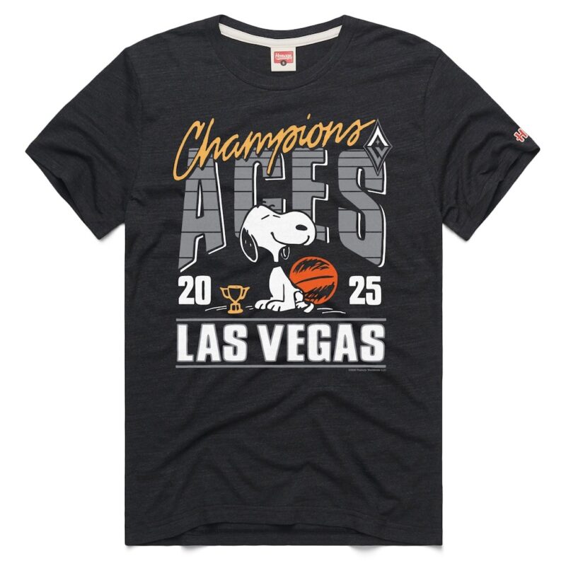 Las Vegas Aces 2025 WNBA Champions T-shirt