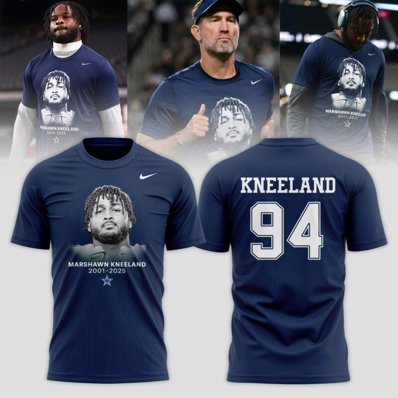 _ .Dallas Cowboys Marshawn Kneeland Thank You Memories T-shirt