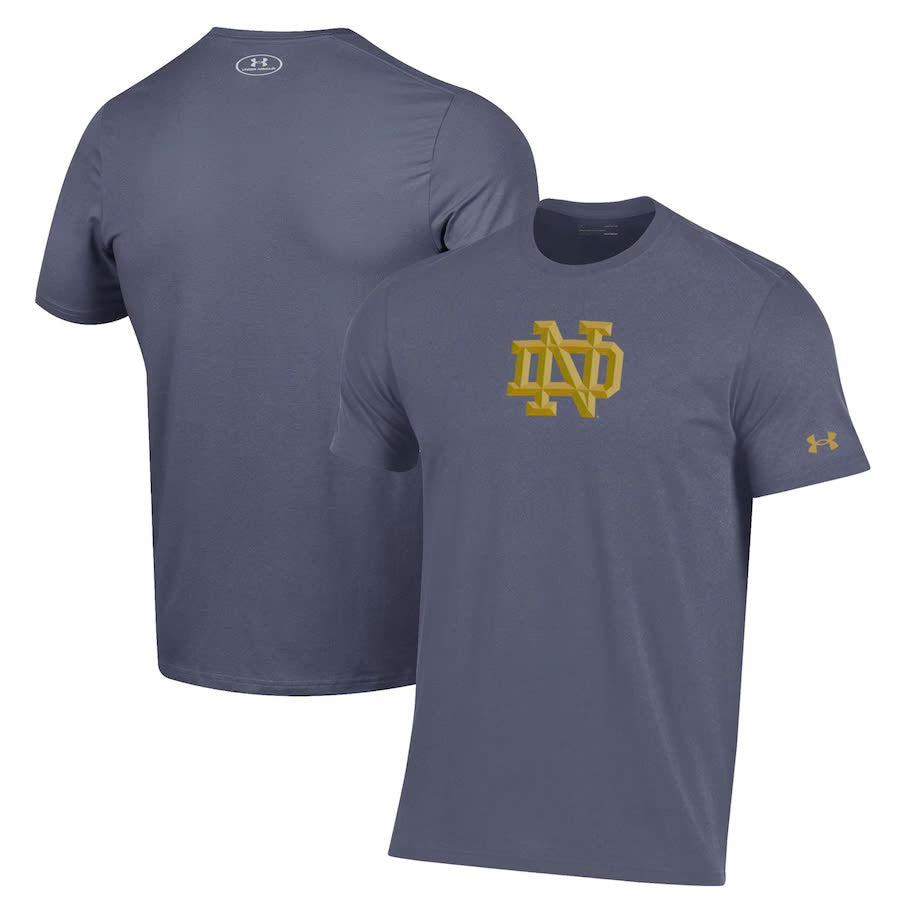 Navy Notre Dame Fighting Irish 2024 Shamrock Series Performance T-Shirt