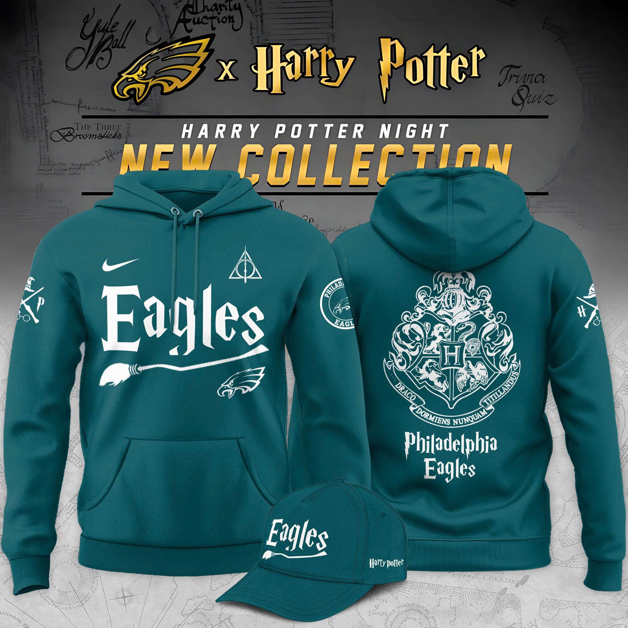_Philadelphia Eagles x Harry Potter Limited Edition Hoodie