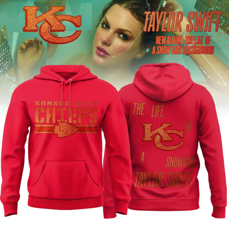 _ Kansas City Chiefs x Taylor Swift "Orange Era" Limited Editions 2025 Hoodie