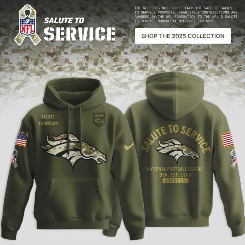 _Denver Broncos 2025 NFL Salute to Service Limited Hoodie