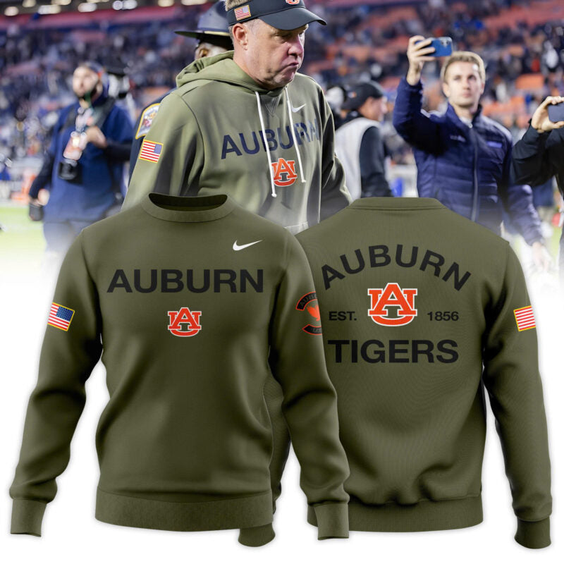 _ Auburn Tigers Military Appreciation 2025 Special Edition Sweatshirt