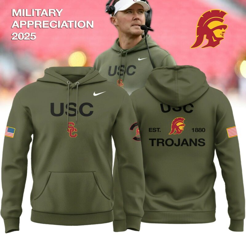 USC Trojans Military Appreciation 2025 Special Hoodie