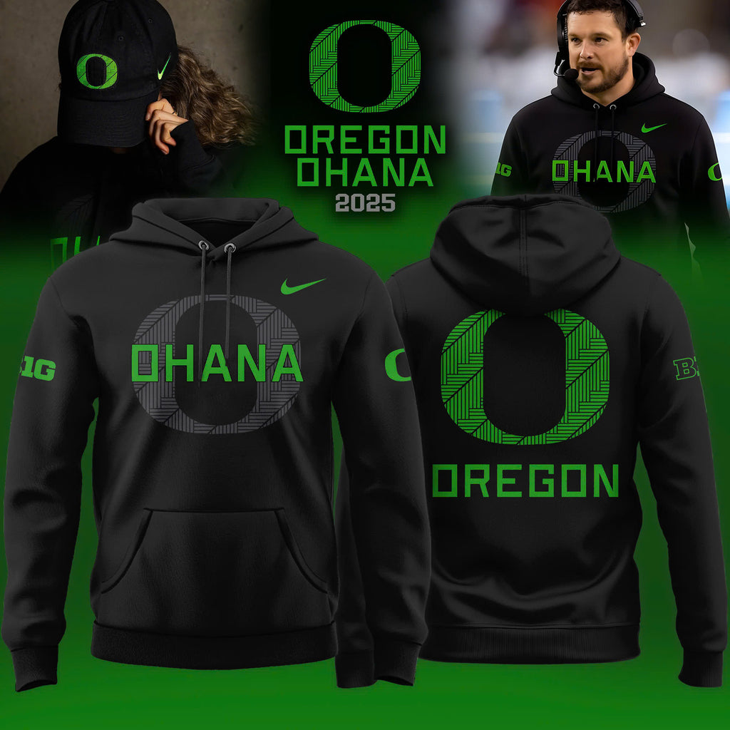 _ Oregon Ducks x Ohana Limited Editions Hoodie