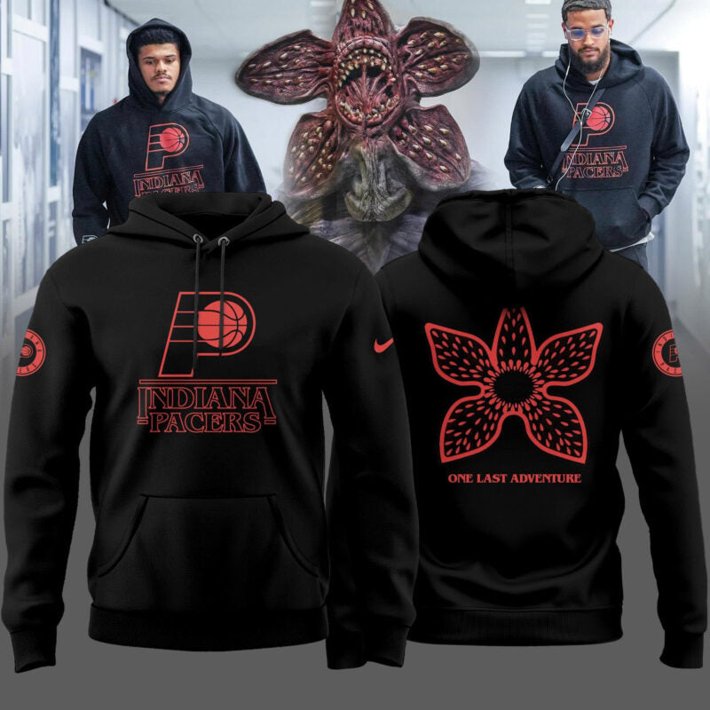_ Indiana Pacers x Stranger Things Limited Edition Hoodie