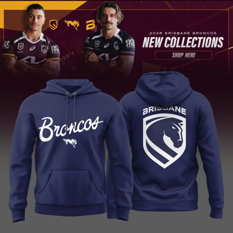 _Brisbane Broncos 2025 Limited Edition Hoodie - Navy