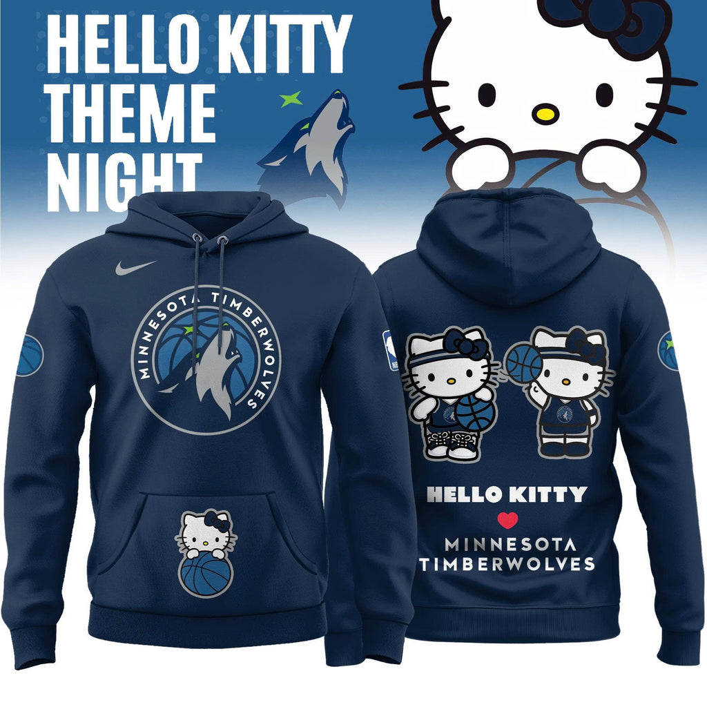 _ Minnesota Timberwolves x Hello Kitty Night 2026 Special Edition Hoodie