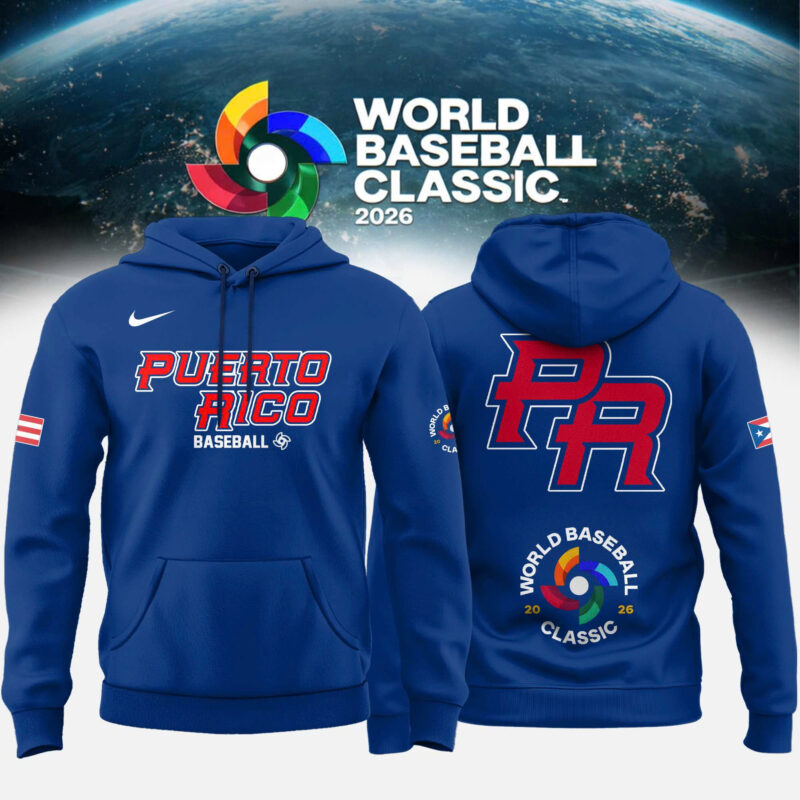 _Team Puerto Rico 2026 World Baseball Classic Special Edition Baseball Hoodie