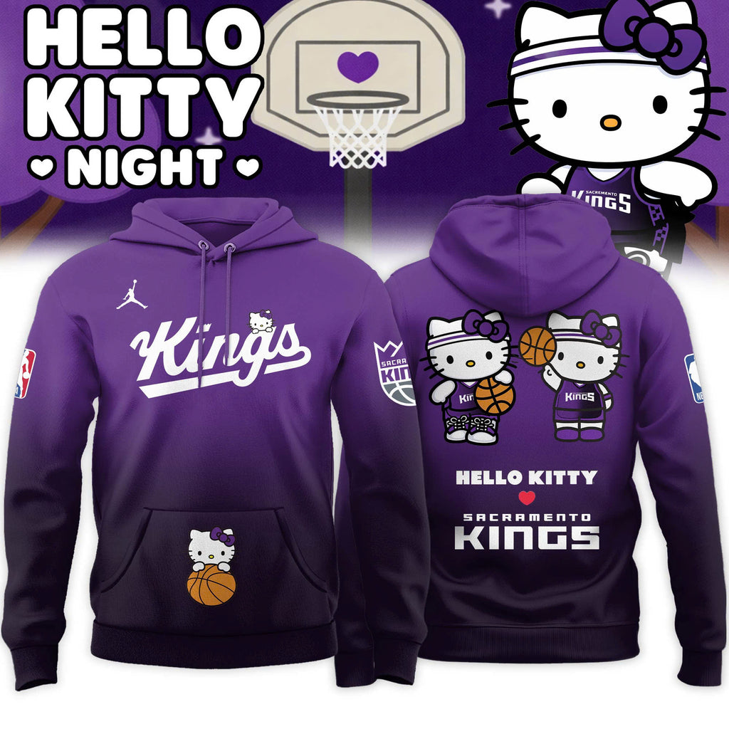 _ Sacramento Kings x Hello Kitty Night 2026 Special Edition Hoodie
