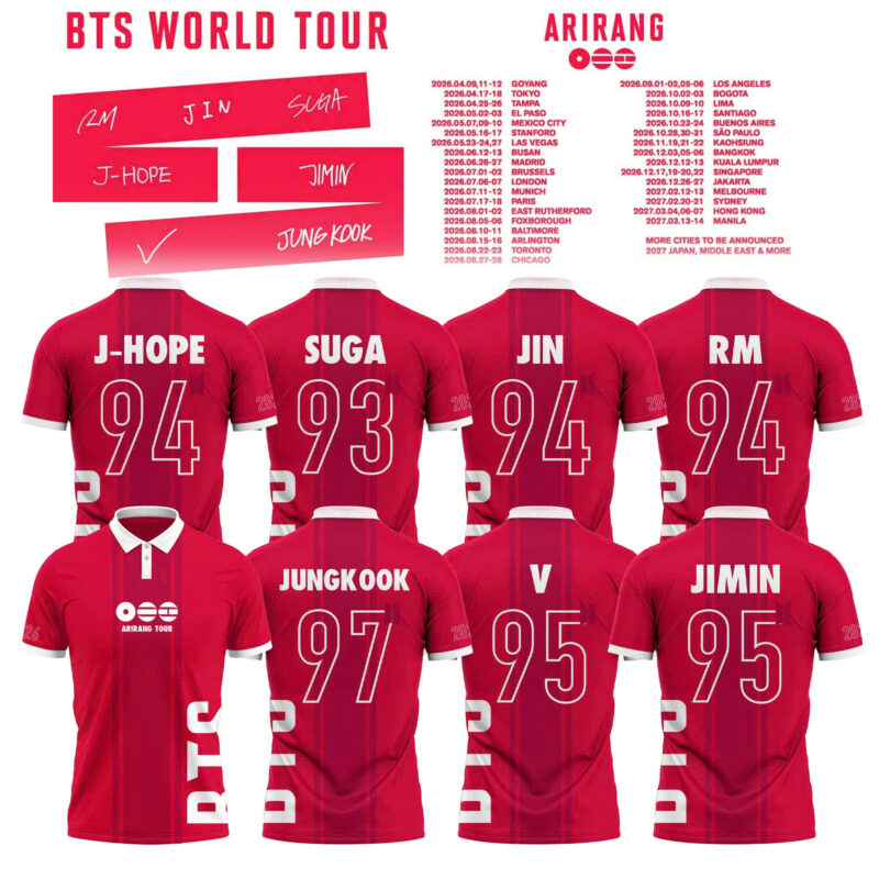 ‘ARIRANG’ World Tour 2026-2027 Polo