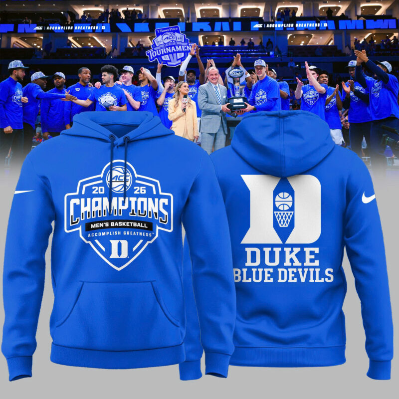 _ Duke 2026 ACC Men's Basketball Tournament Champions Locker Room Hoodie