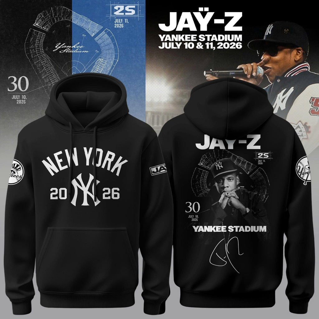 _.NYY x Jay-Z Hometown Show 2026 Limited Edition Hoodie Black