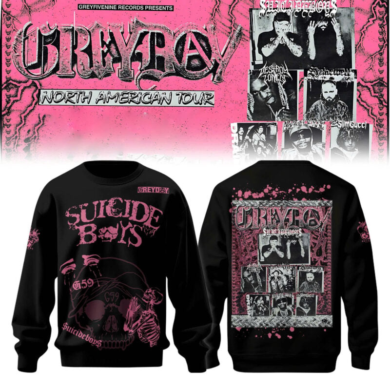 Greyday 2026 – North American Tour Sweatshirt