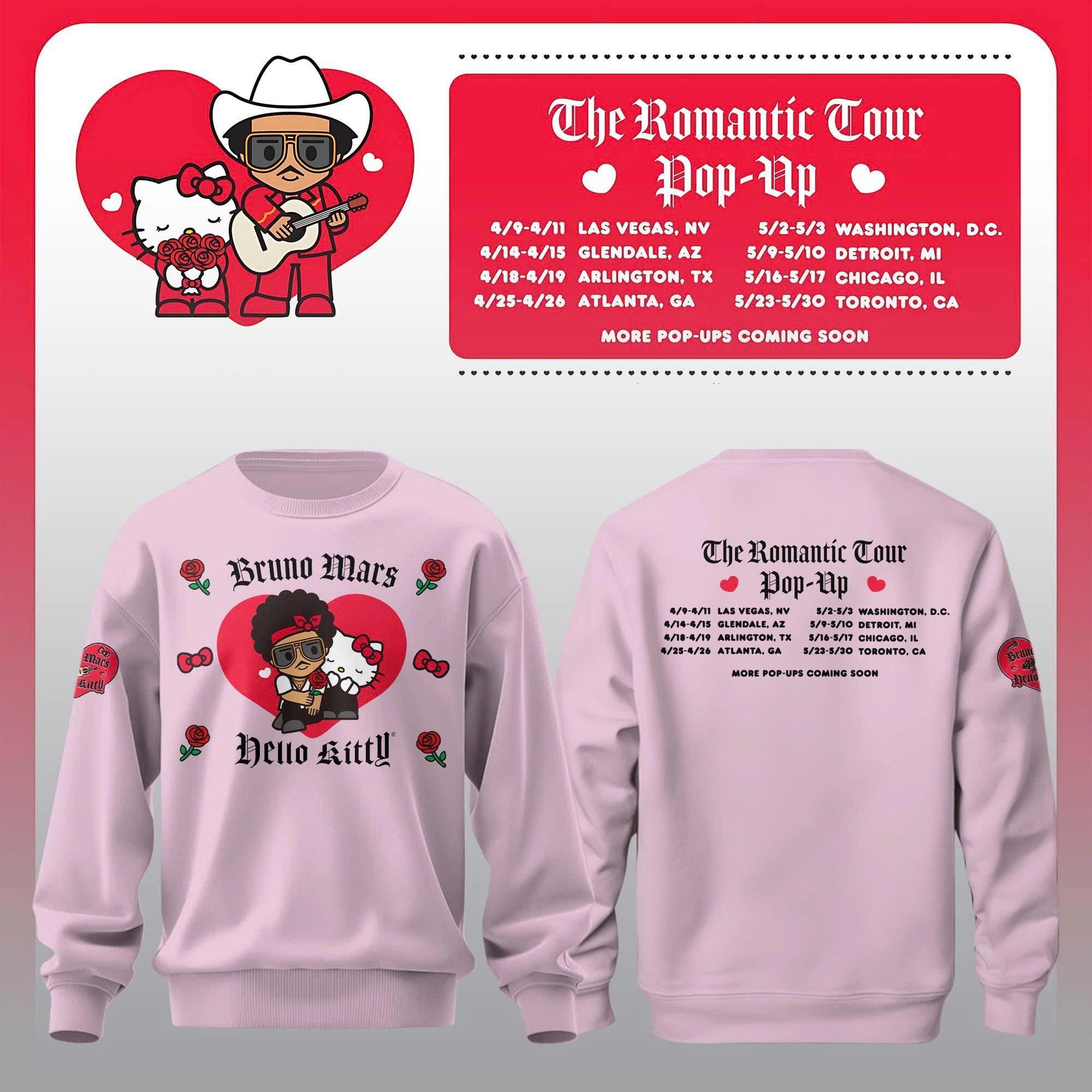 BM x HK “The Romantic Tour” Sweatshirt