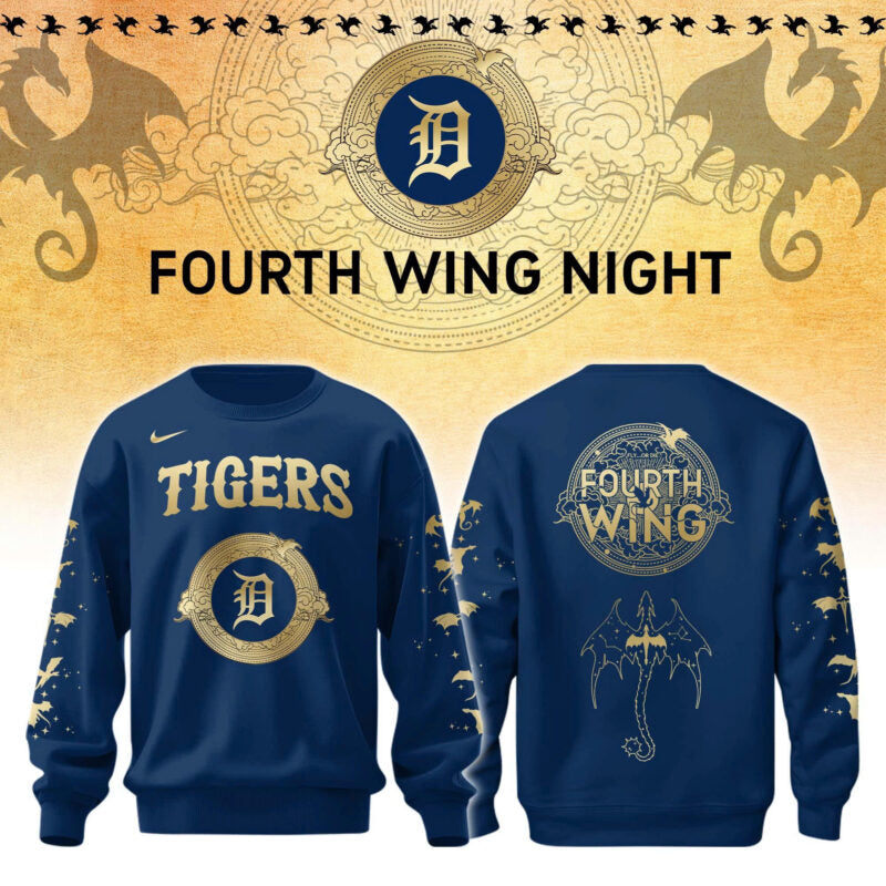 _ DET x Fourth Wing Theme Night 2026 Limited Editions Sweatshirt