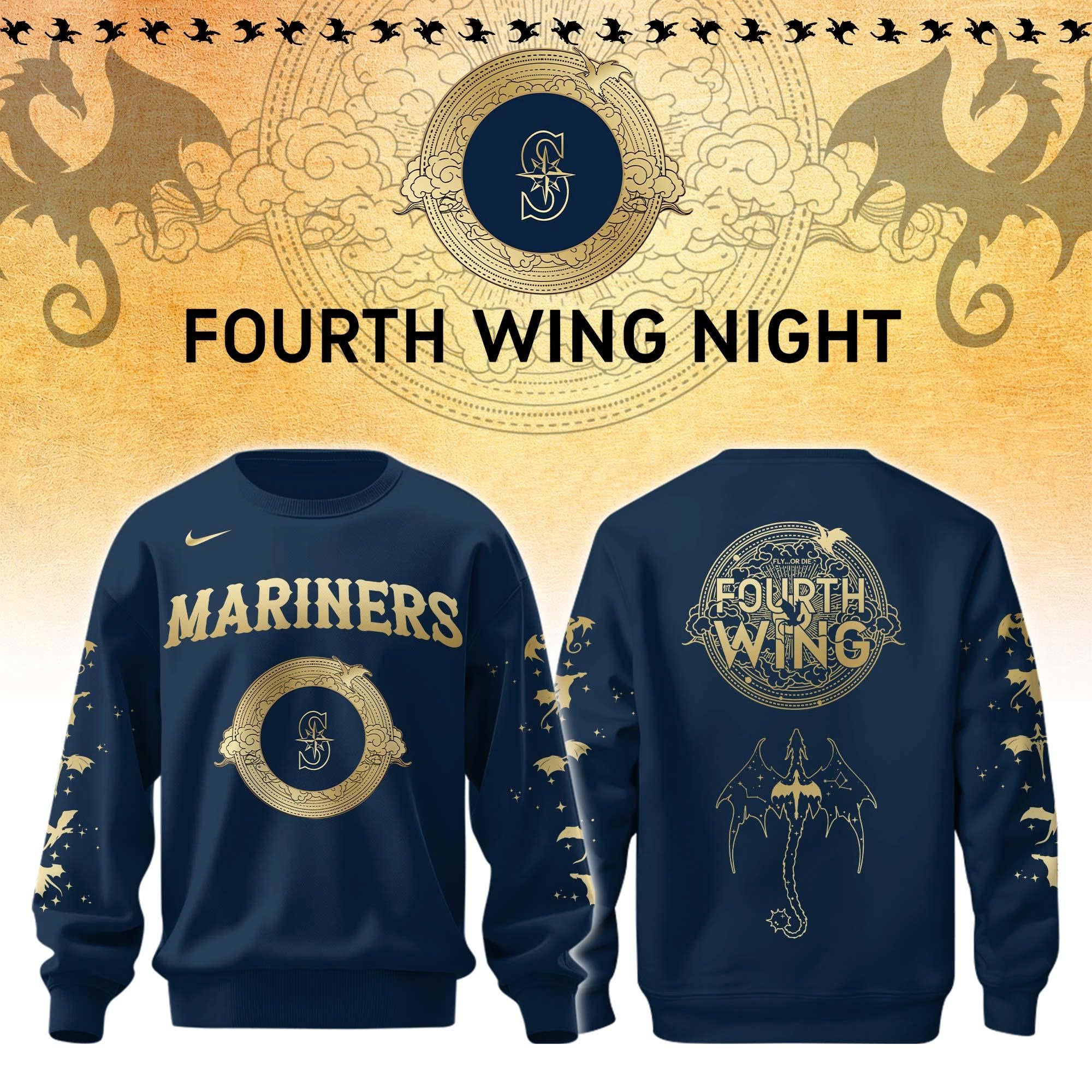 _ SM x Fourth Wing Night 2026 Limited Editions Sweatshirt