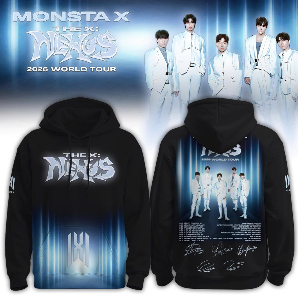 MONSTA X 2026 WORLD TOUR Limited Editions Hoodie