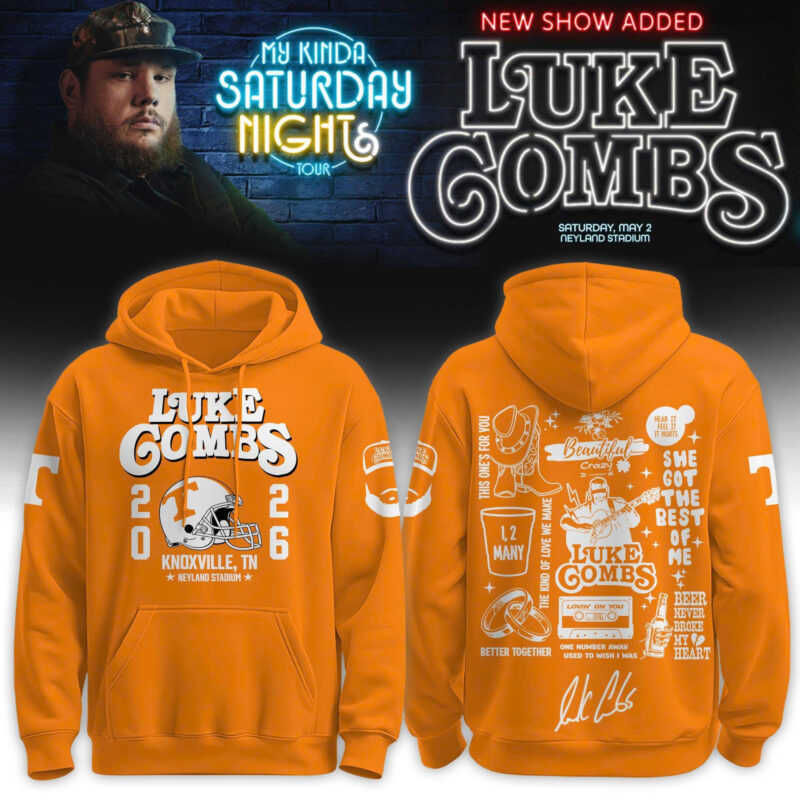 _ VOLS x LC My Kinda Saturday Night Tour 2026 Limited Edition Hoodie