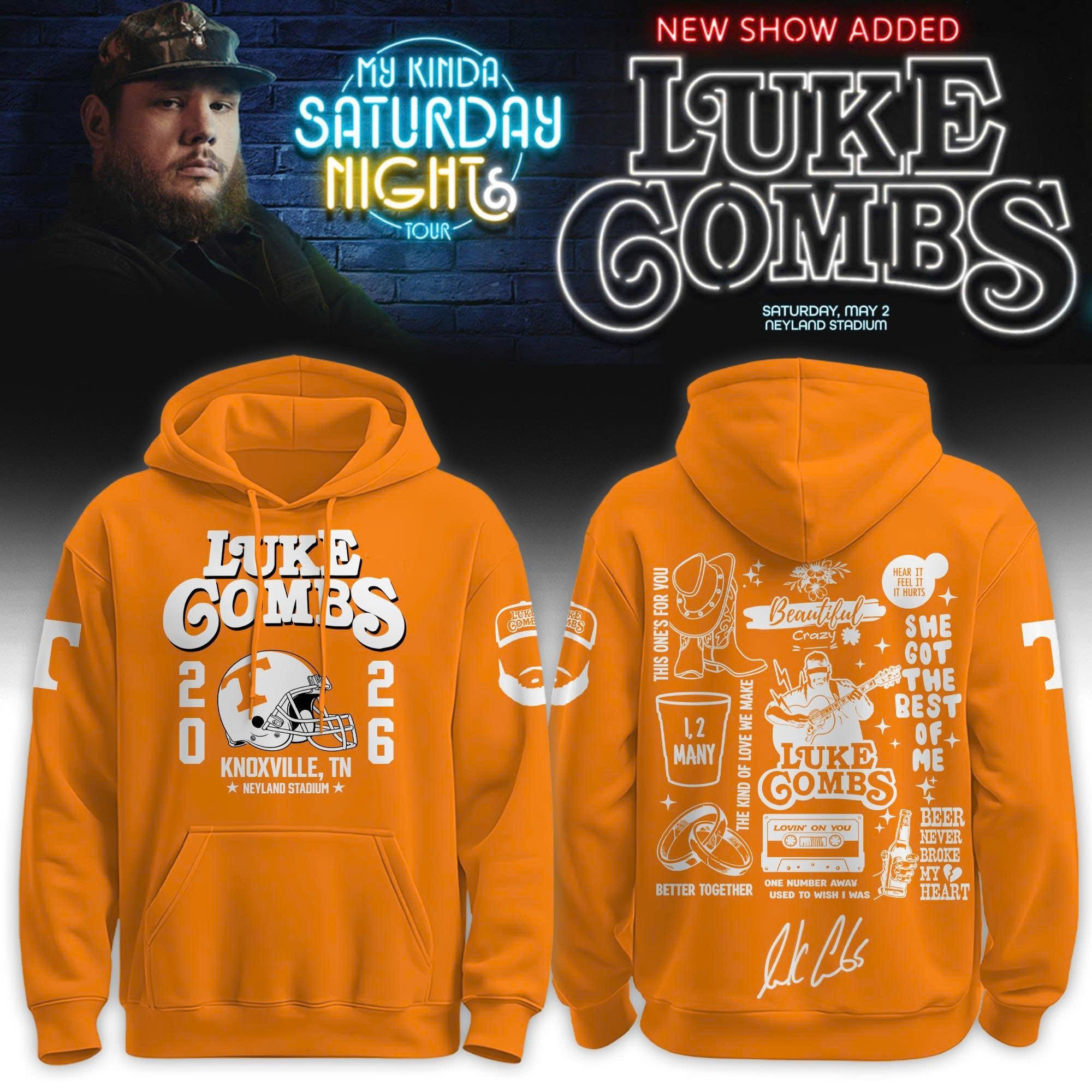 _ VOLS x LC My Kinda Saturday Night Tour 2026 Limited Edition Hoodie