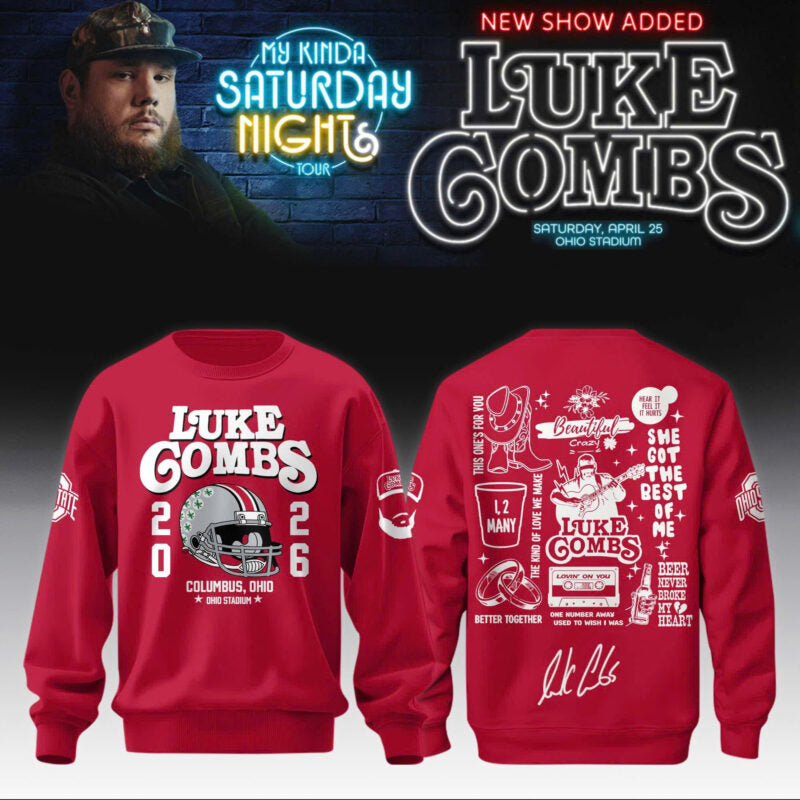 _ OSU x LC My Kinda Saturday Night Tour 2026 Limited Editions Sweatshirt