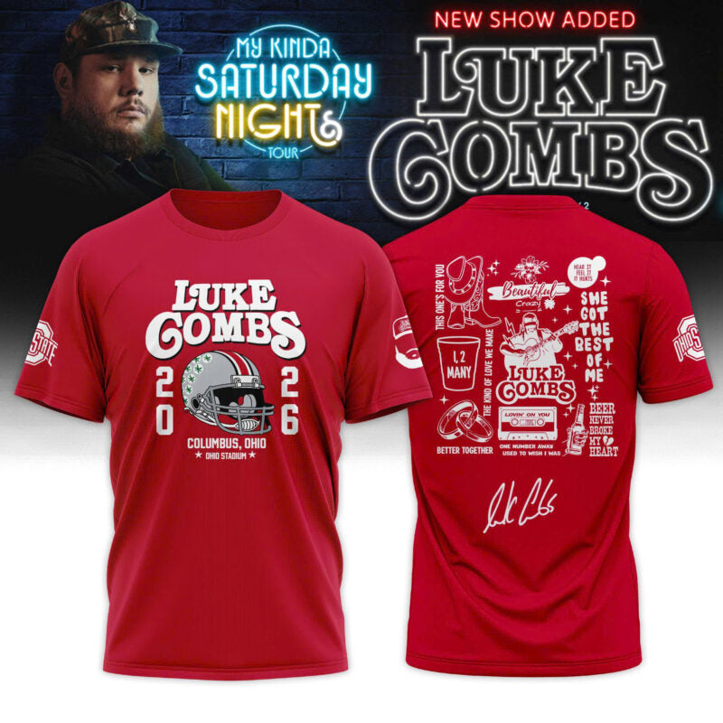 _ OSU x LC My Kinda Saturday Night Tour 2026 Limited Edition Tshirt