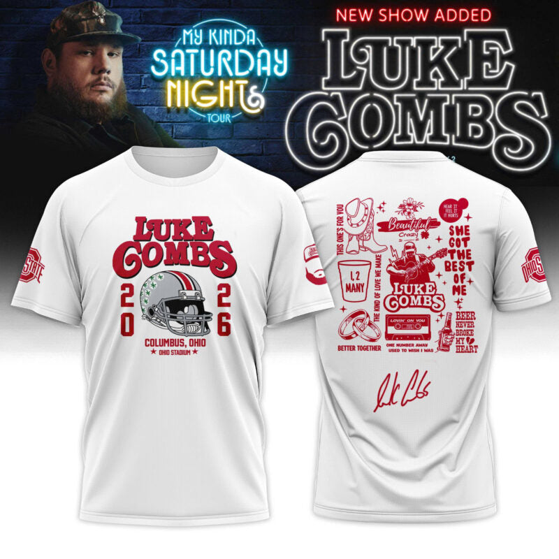 _ OSU x LC My Kinda Saturday Night Tour 2026 Limited Edition Tshirt