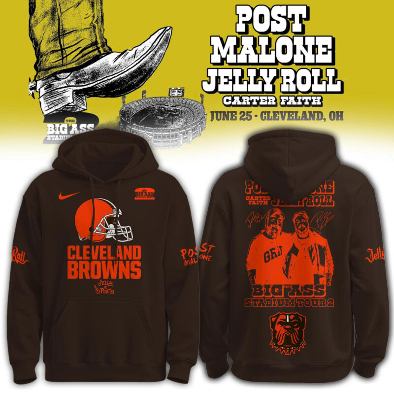 _ CB x PM &amp; JJ " The BIG ASS Stadium Tour 2 " Limited Edition Hoodie