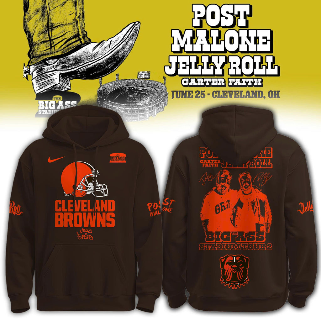 _ CB x PM &amp; JJ " The BIG ASS Stadium Tour 2 " Limited Edition Hoodie