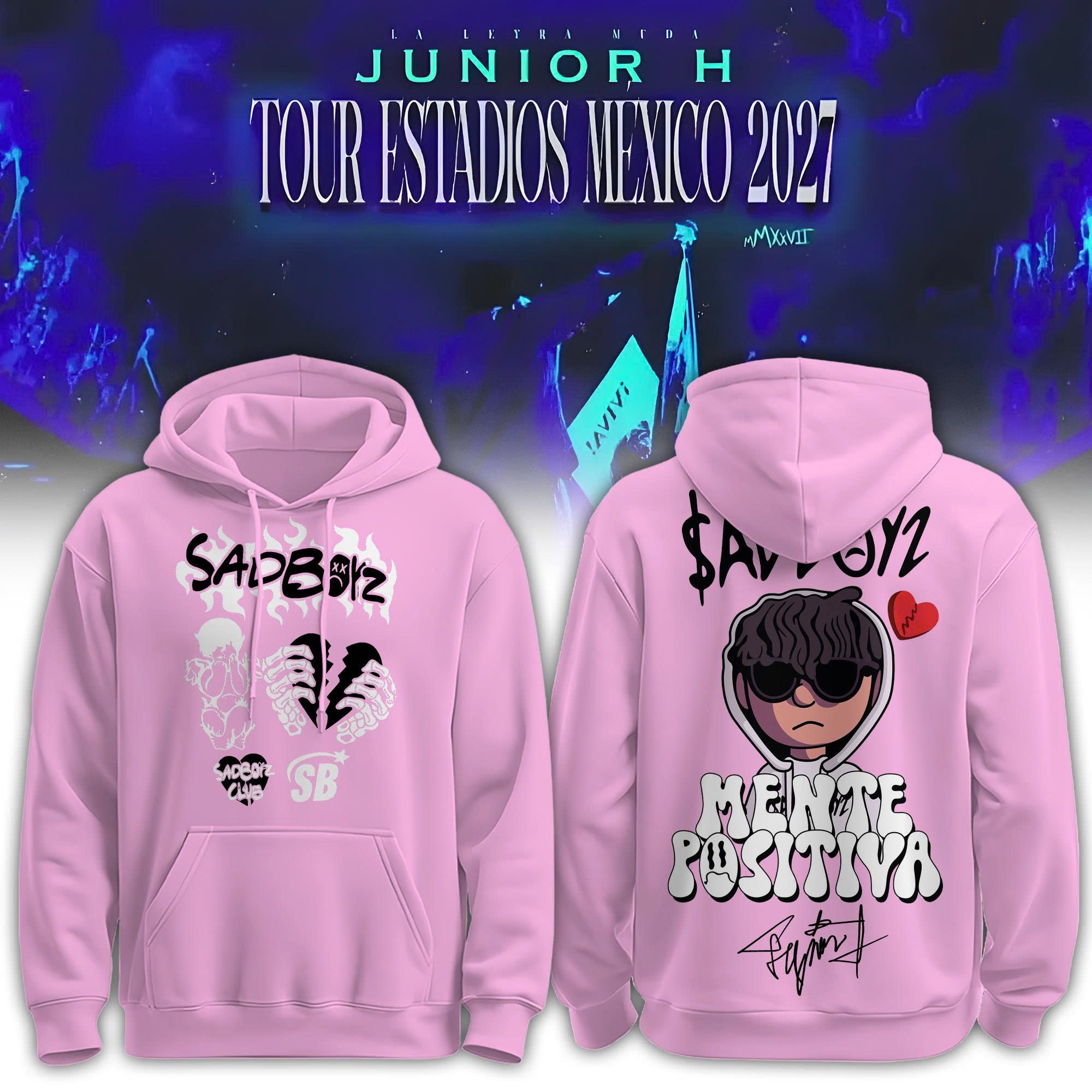 JH Tour Estadios Mexico 2027 Limited Edition Hoodie