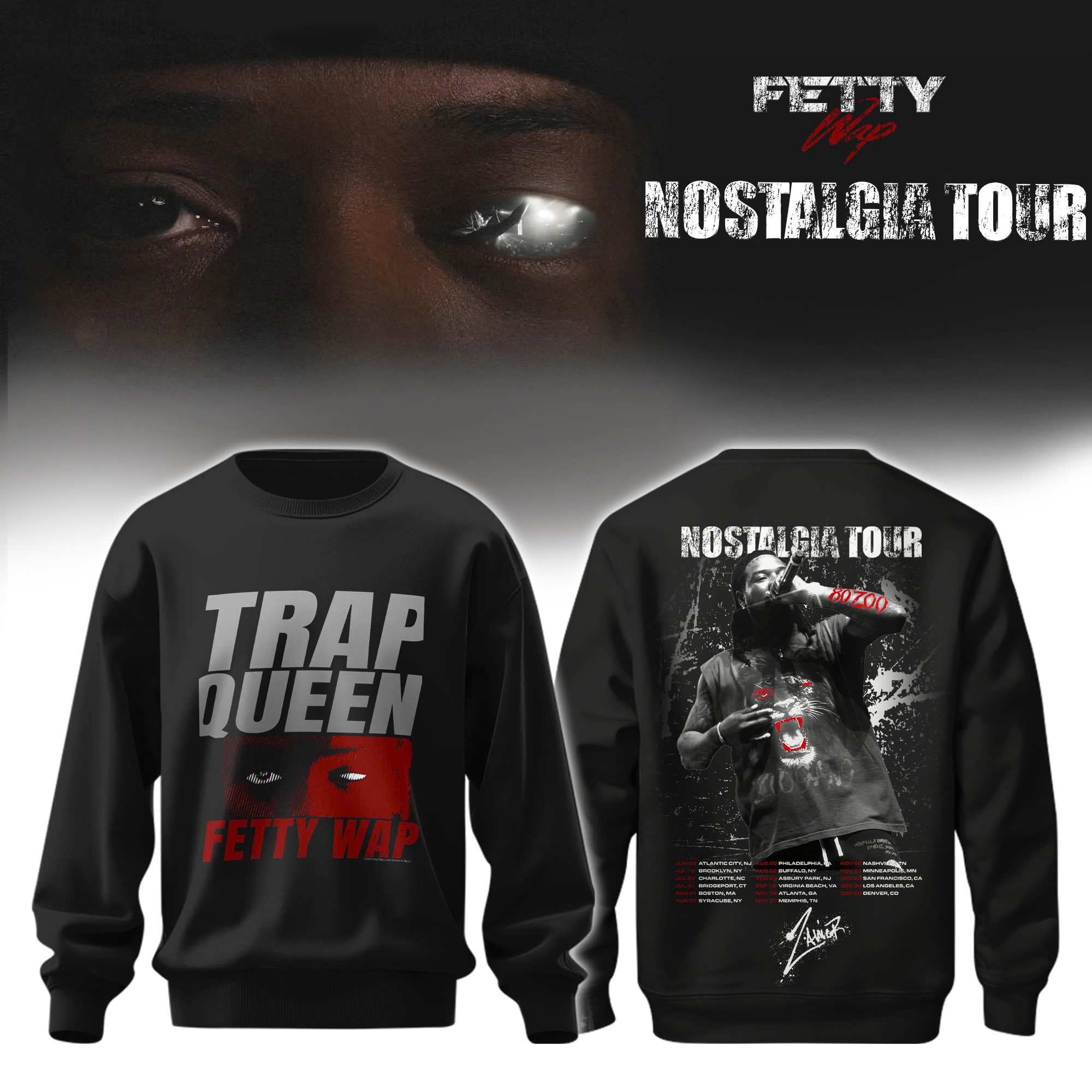 FW Nostalgia Tour 2026  Limited Editions Sweatshirt