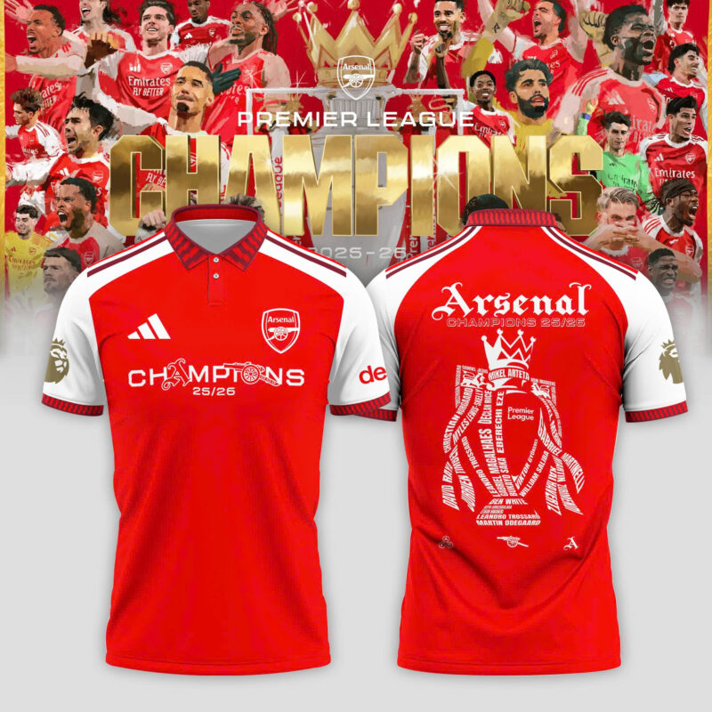 ARS Premier League Champions 25/26 Limited Edition Polo