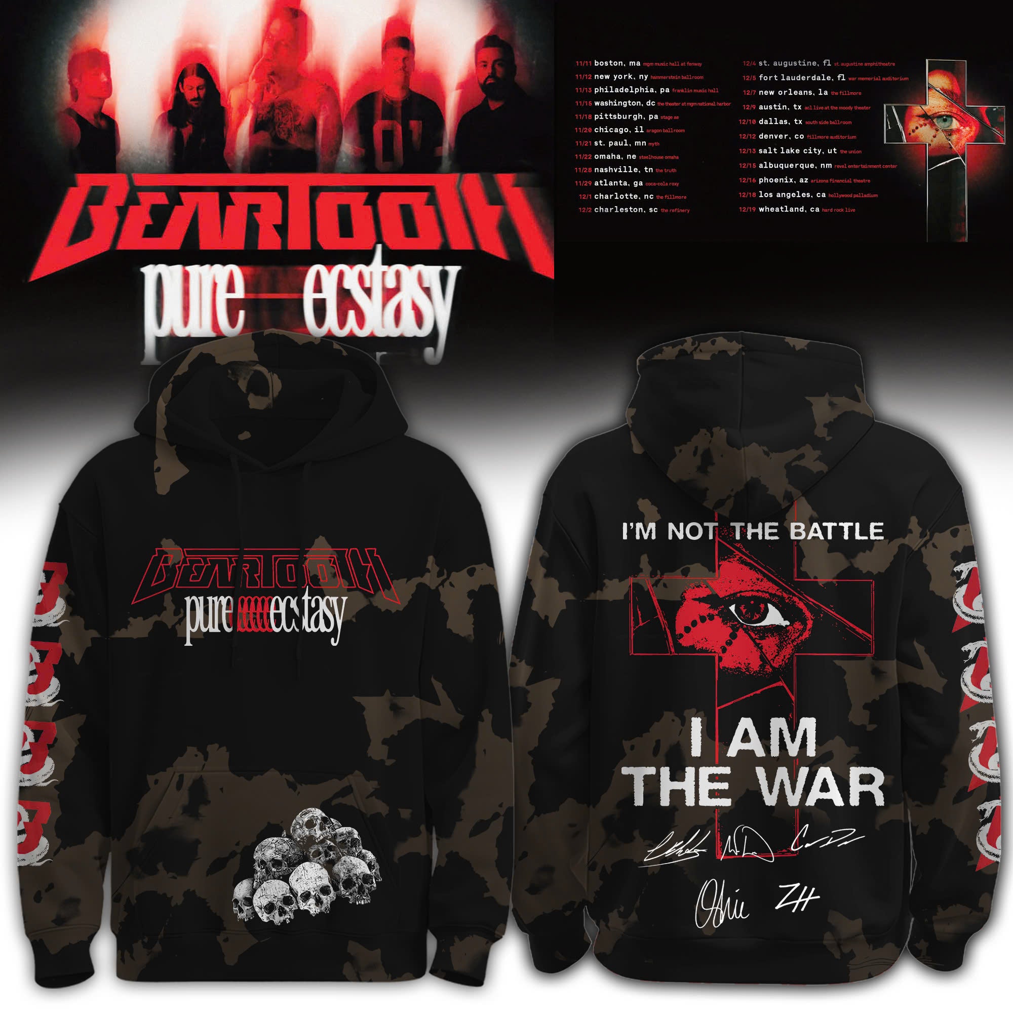 Ecstasy World Tour 2026  Limited Edition Hoodie