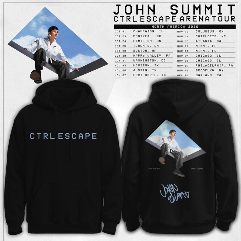 JS - CTRL ESCAPE Arena Tour 2026 Limited Edition Hoodie