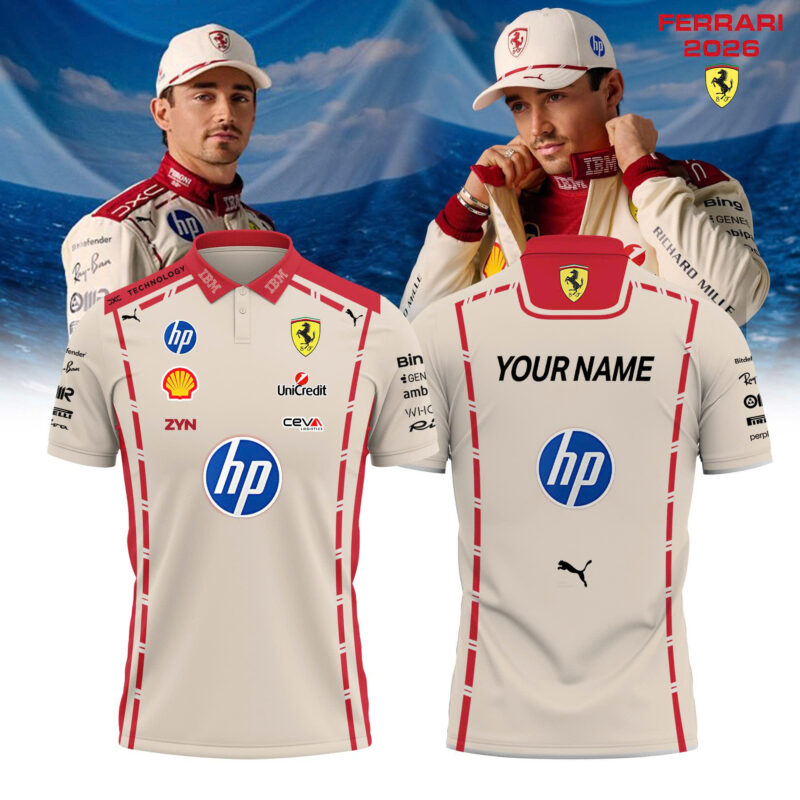 Limited Edition Polo for the Monaco Grand Prix (Custom Name)