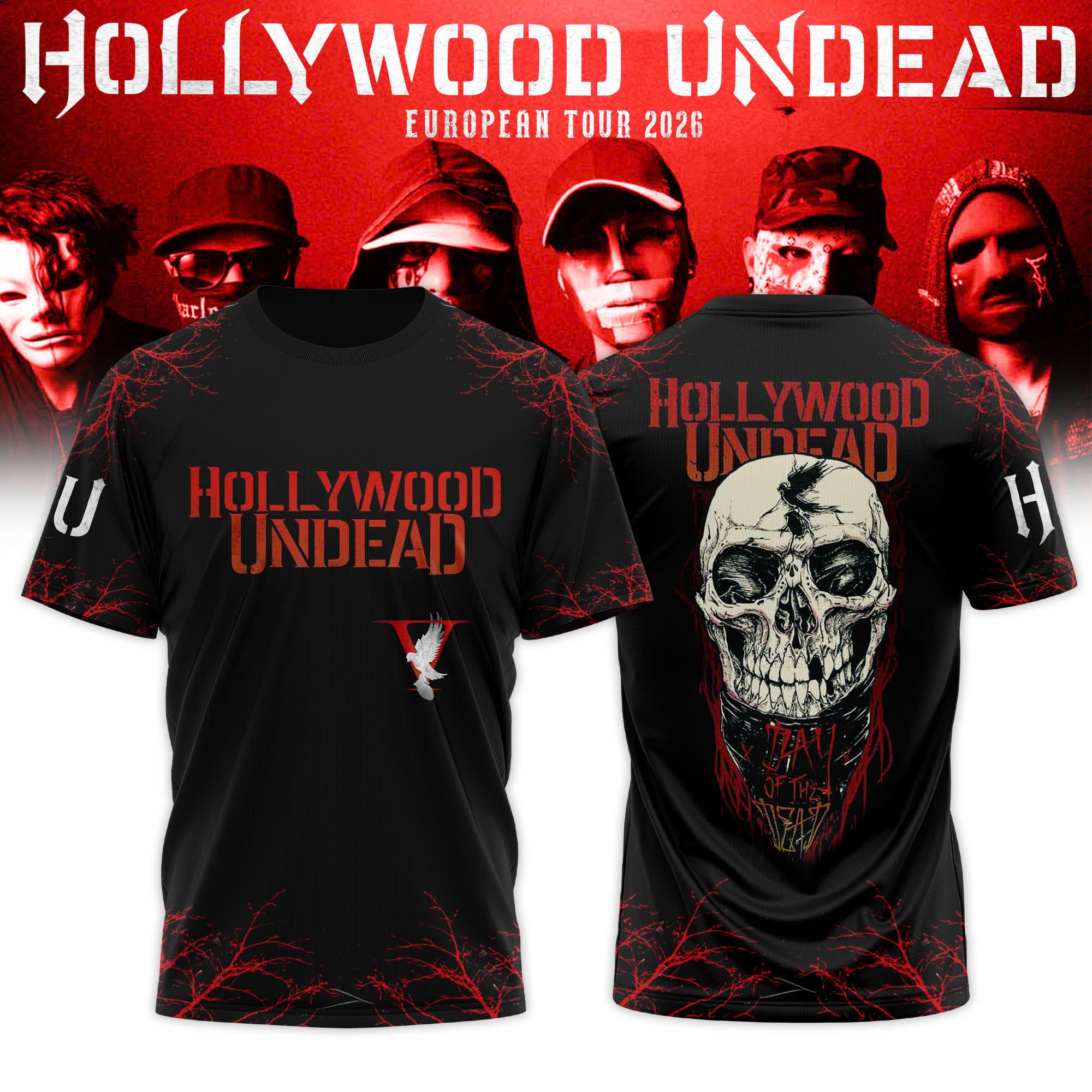 Undead Army Tour 2026 Limited Edition  T-Shirt