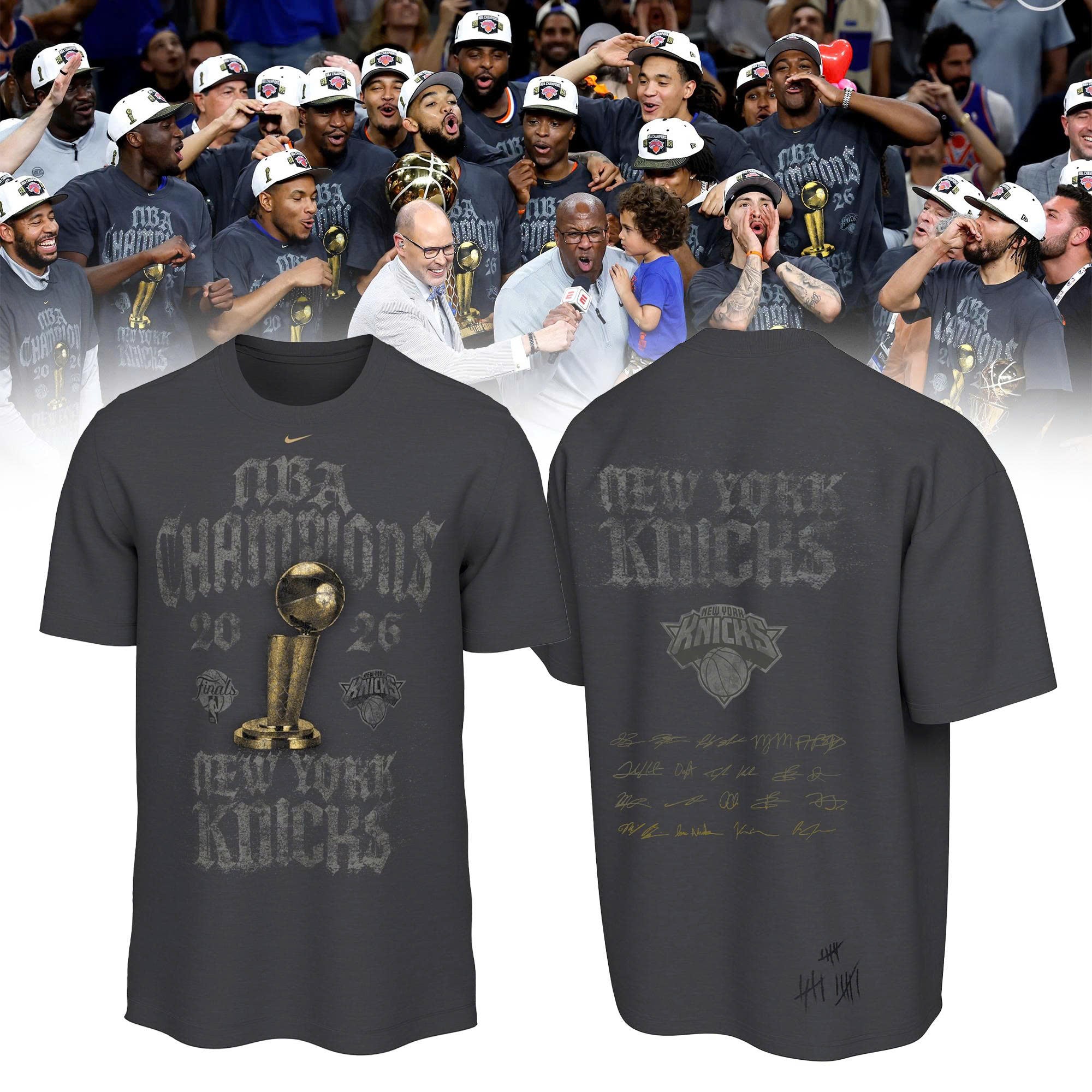 _ NYK 2026 NBA Champions Limited Edition T-Shirt