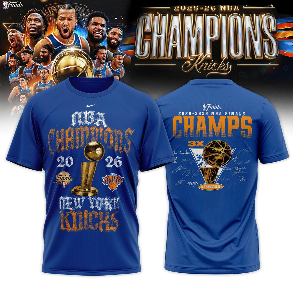 _ NYK 2026 NBA Champions Limited Edition T-Shirt